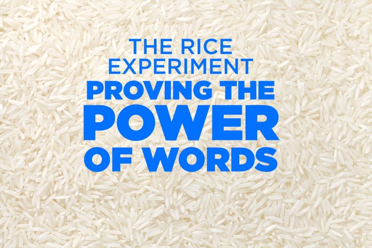 The Rice Experiment Proving the Power of Words