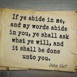 What Does It Mean to Abide in God’s Word?